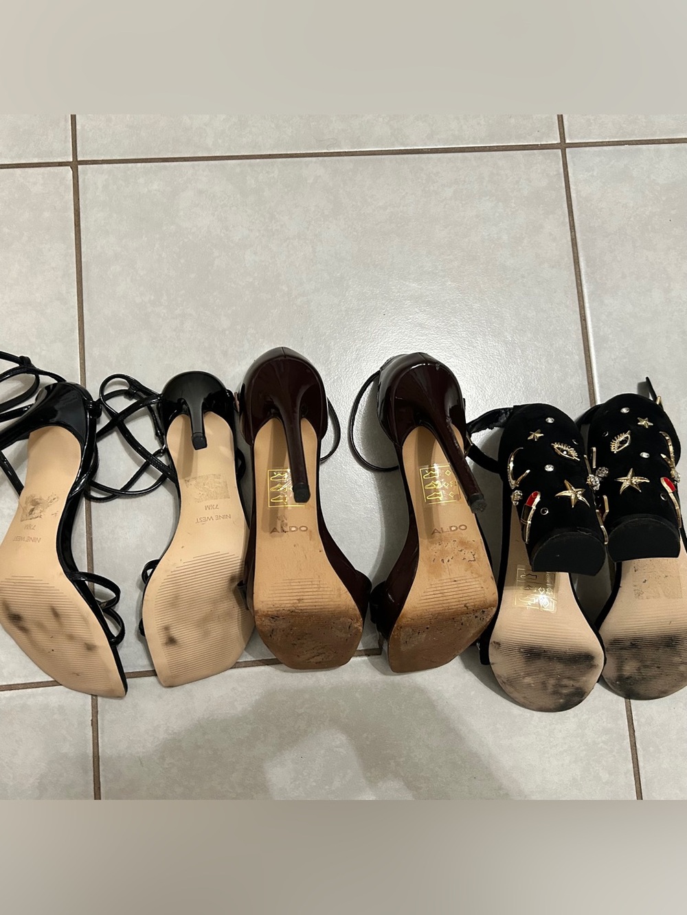 High heel lot size 7 & 7 1/2 - Picture 3 of 14